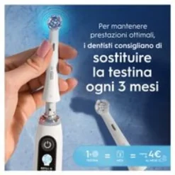 ORAL-B - OB PW REFILL ULTIMATE CLEAN WHITE X3CT, Testine di ricambio per spazzolino ORAL-B - Bianco