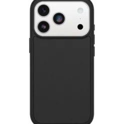 OtterBox Symmetry Series nera – Custodia ultra sottile e resistente per telefono, compatibile MagSafe