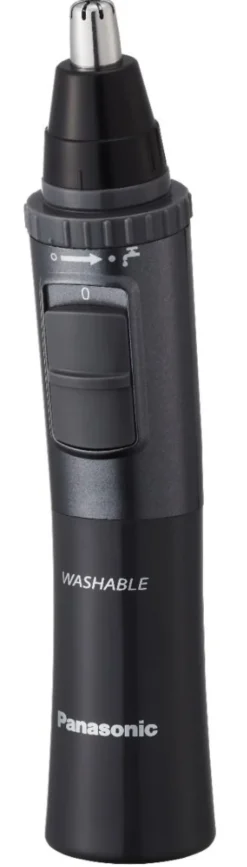 PANASONIC - ER-GN33-H301 Rasoio di Precisione multifunzione per naso, orecchie e sopracciglia, Lavabile - Nero