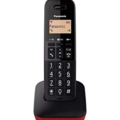 Panasonic KX-TGB610JTR telefono Telefono analogico/DECT Nero, Rosso Identificato