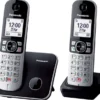 Panasonic KX-TG6852JTB 2 Cordless Nero