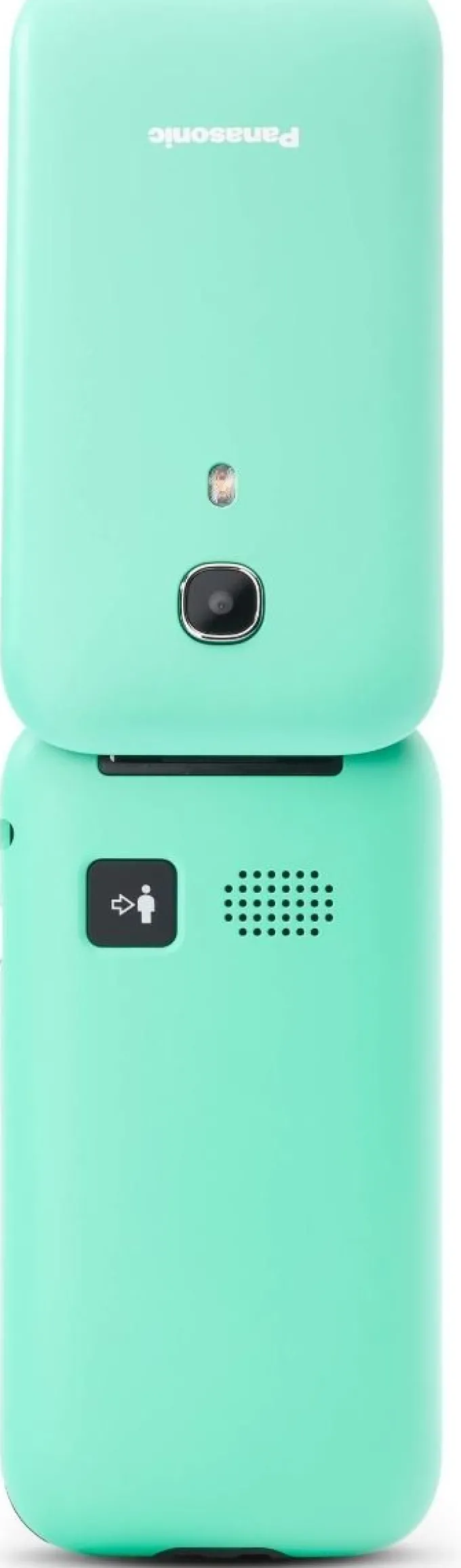 Panasonic KX-TU400 2.4" Cellulare ad Utilizzo Facilitato, Ideale per Anziani - Verde