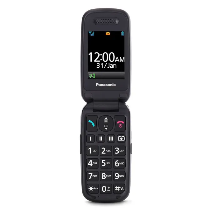 Panasonic KX-TU446EXB Cellulari 2.4" Nero