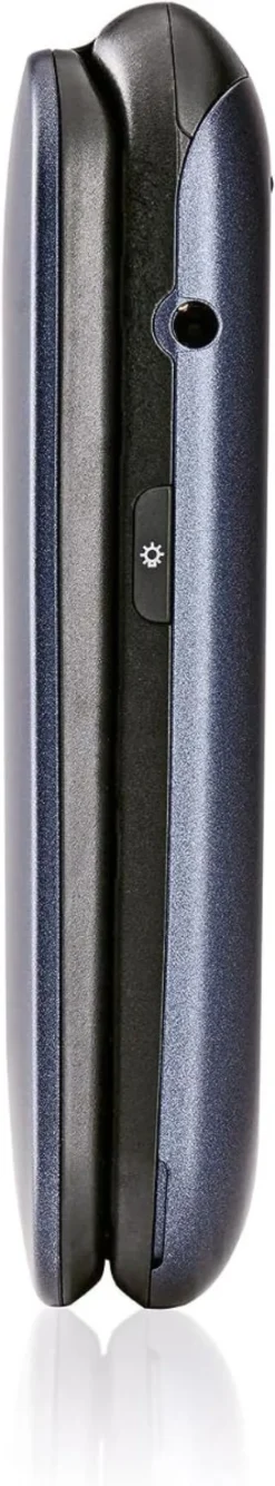 Panasonic KX-TU550EXC Telefono 4G Cellulare Essenziale per Anziani a Conchiglia, Fotocamera da 1.2MP, Telefono per Anziani con Schermo Grande da 2.8