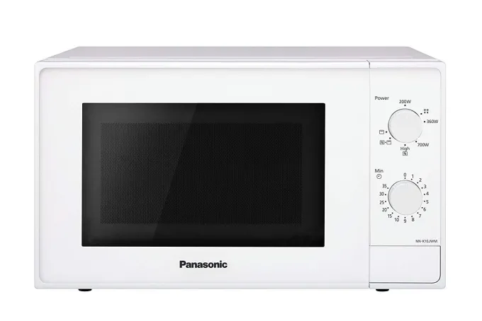 Panasonic NN-K10JWMEPG Forno a Microonde, 800 W, 20 Litri, 46 Decibel, Bianco