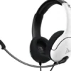 PDP LVL40 cuffia cablata per Nintendo Switch Nero e Bianco