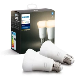 Philips Hue White E27 Lampada a LED 9 W - confezione da 2