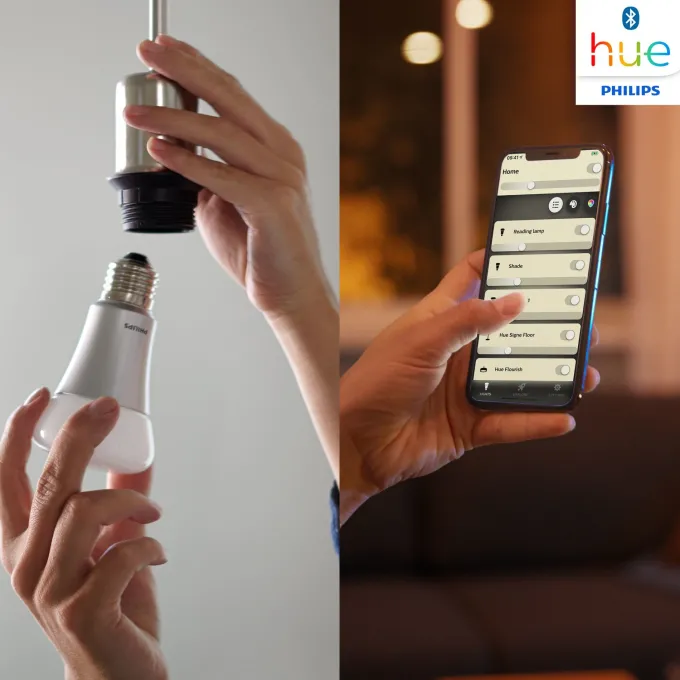 Philips Hue White E27 Lampada a LED 9 W - confezione da 2