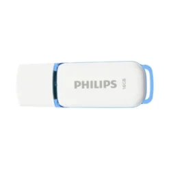 Philips - SNOW Chiavetta USB 16 GB Blu FM16FD70B/00 USB 2.0 - Blu, Bianco