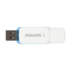 Philips - SNOW Chiavetta USB 16 GB Blu FM16FD70B/00 USB 2.0 - Blu, Bianco