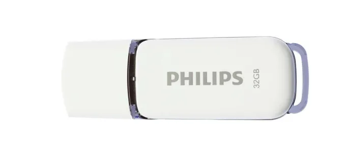 Philips - SNOW Chiavetta USB 32 GB Grigio FM32FD70B/00 USB 2.0 - Blu, Bianco