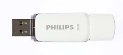 Philips - SNOW Chiavetta USB 32 GB Grigio FM32FD70B/00 USB 2.0 - Blu, Bianco