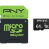 PNY 64GB High Performance MicroSDXC 80MB/s 64GB MicroSDXC UHS-I Class 10 memoria flash
