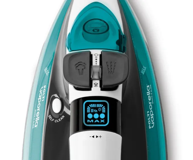 Polti Vaporella Quick & Slide QS220 Ferro a vapore Alluminio 2400 W Verde, Bianco