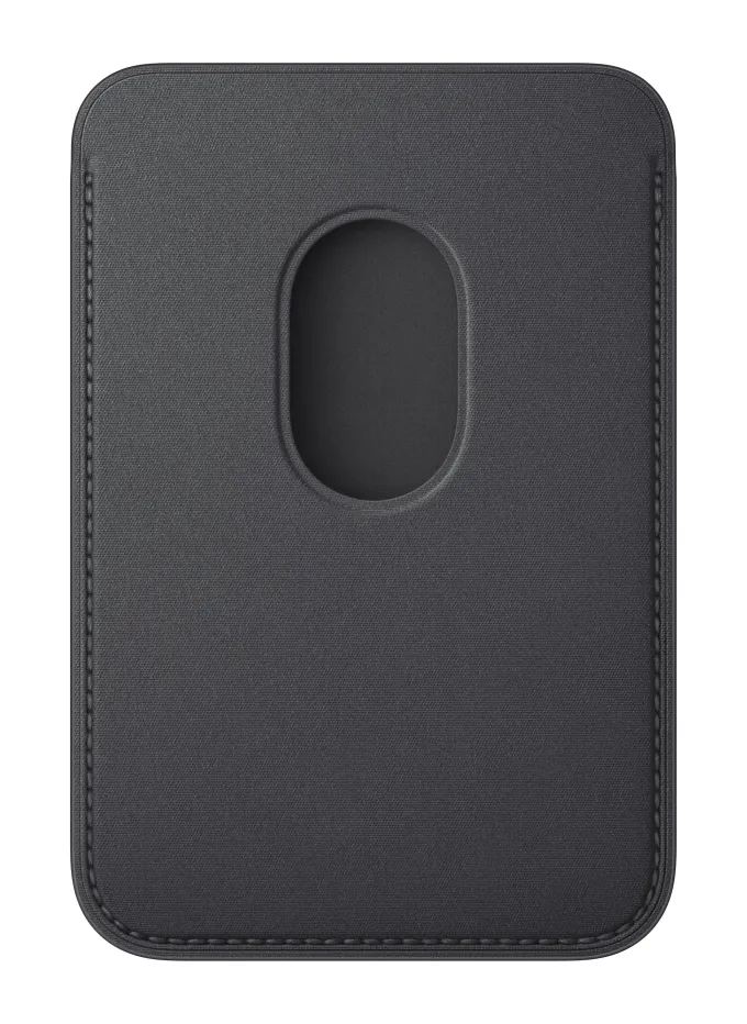 Portafoglio MagSafe Apple FineWoven Nero per iPhone – Elegante e pratico
