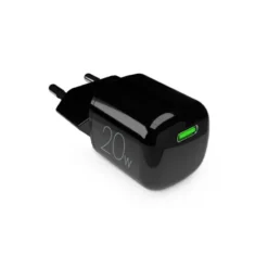 PURO - Caricabatterie parete MiniPro PUFCMTCUSBC20WGBLK 20 Watt- Nero
