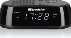 Roadstar Radiosveglia Digitale con Carica USB