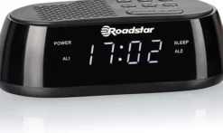 Roadstar Radiosveglia Digitale con Carica USB