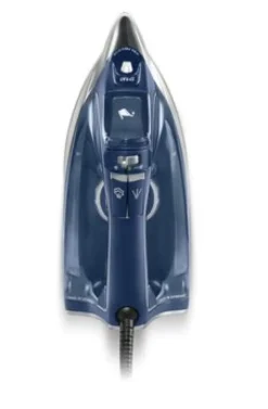 ROWENTA DW8215 FERRO DA STIRO A SECCO E A VAPORE MICROSTEAM 400 SOLEPLATE BLU 2800 W