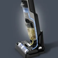 ROWENTA - GZ5035WO, Lavapavimenti senza fili 200 Watt, 50 min di autonomia - Nero