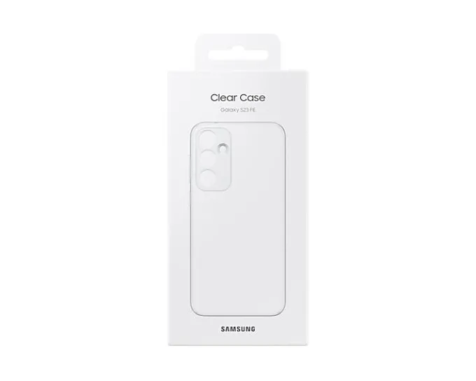 Samsung Clear Slim Cover Custodia trasparente per Galaxy S23 FE