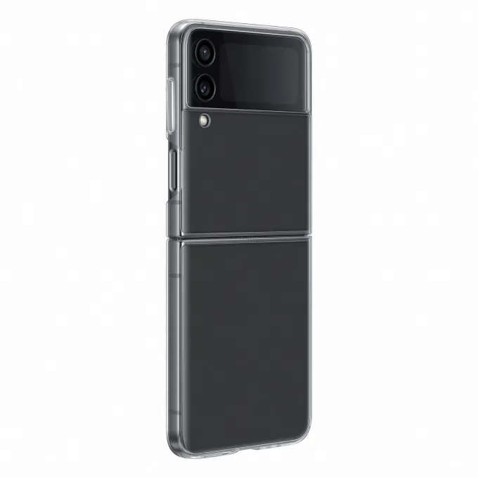 Samsung Clear Slim Cover per Galaxy Z Flip4, Trasparente