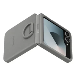 SAMSUNG - Custodia Silicone Z Flip 6 Ring Gray
