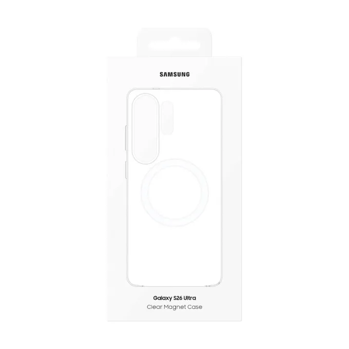 Samsung EF-CS948CTEGWW custodia per Galaxy S26Ultra Clear Magnet Trasp 17,5 cm (6.9") Custodia a fondina Trasparente