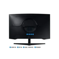 Samsung - Odyssey Monitor Gaming G5 - G55C da 32'' QHD Curvo