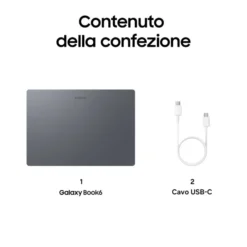 Samsung SAMNP760-VJGK1 laptop Copilot+ PC Intel Core Ultra 5 325 Computer portatile 40,6 cm (16
