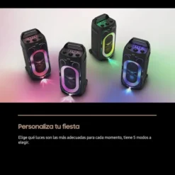 Samsung Sound Tower MX-ST50F/ZF, Audio 240W, Suono Bidirezionale, 18 Ore di Autonomia, Resistente all'Acqua (IPX4), Party Lights +, Ingresso USB, Multiconnessione Bluetooth, 2025