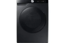 SAMSUNG - WD90DG6G94BBU3 - LAVASCIUGA nera con oblò e display nero, Classe A