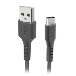 SBS Cavo dati e ricarica Type-C 3 metri USB 2.0 Nero