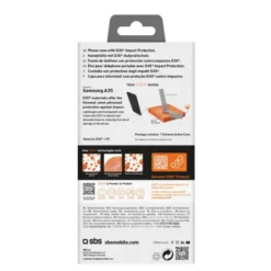 SBS - Cover D3O TED3OCOVSAA55 per Samsung A55 - Trasparente