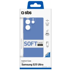 SBS - Cover Instinct TEINSTSAS25UB per Samsung Galaxy S25 Ultra - Blu