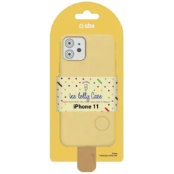 SBS cover lime semi trasparente morbida per Iphone 11