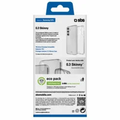 SBS - Cover Skinny TESKINSAS25PT per Samsung S25+ Trasparente