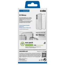 SBS - Cover Skinny TESKINSAS25T per Samsung S25 - Trasparente