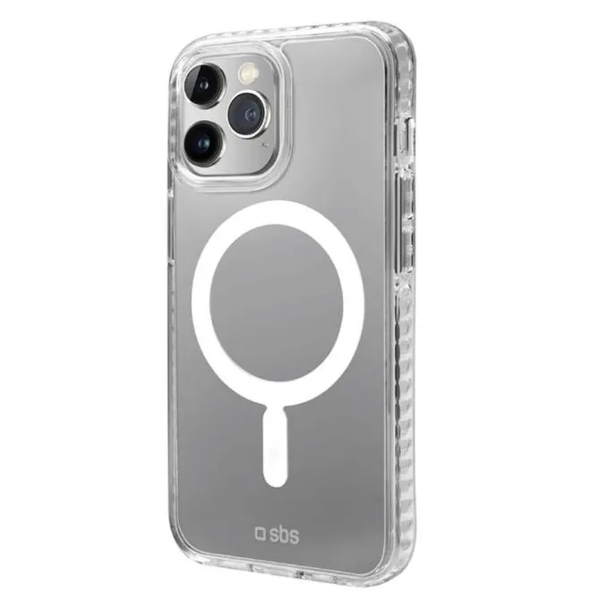 SBS - Cover TEMAGCOVIP1461PT per iPhone 14 Pro-Trasparente