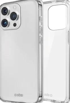 SBS - Custodia TESKINIP1567PT per Iphone 15 Pro Max Trasparente