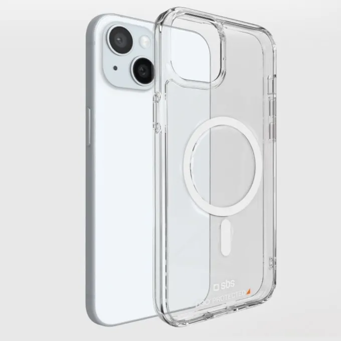 SBS - Extreme Mag Cover Trasparente MagSafe x Iphone 15