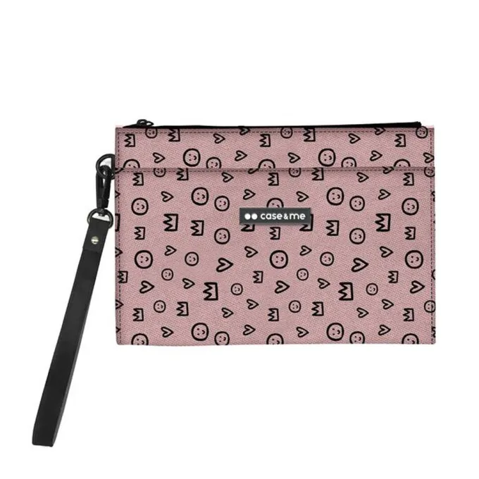 SBS - Handbag canvas CMHANDBAGPQ-Pink Queen
