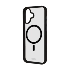 SBS IPHONE 16 COVER MAG FRAME NERO TEMAGCOLIP1661K