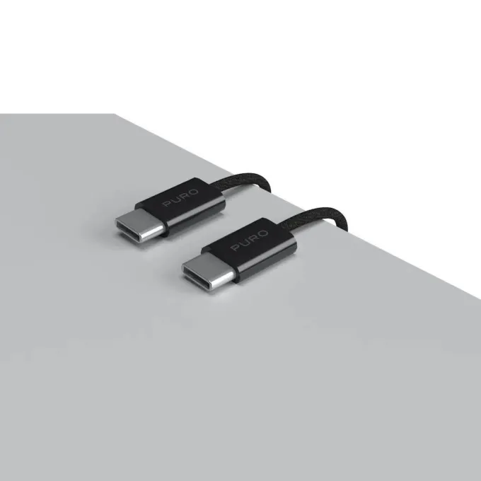 SBS - PUCCCFABK415MTBLK - Cavo di ricarica per iPhone 15 - Nero