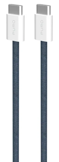 SBS - PUCCCFABK415MTDKBLUE - Cavo di ricarica per iPhone 15 - Blu
