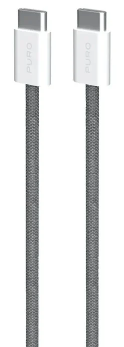 SBS - PUCCCFABK415MTDKGREY - Cavo di ricarica per iPhone 15 - Grigio