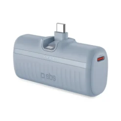 SBS - TEBB5000PLUGLGGRS - EcoPower Bank 5000mAh - Azzurro