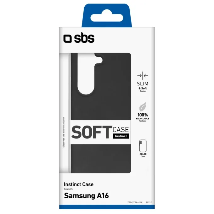SBS TEINSTSAA16B custodia per Samsung Galaxy A16 - nero