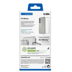 SBS TESKINSAS24FET Cover protettiva per Samsung S24 FE Trasparente