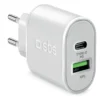 SBS TETRPD20W Caricabatterie per dispositivi mobili Bianco Interno